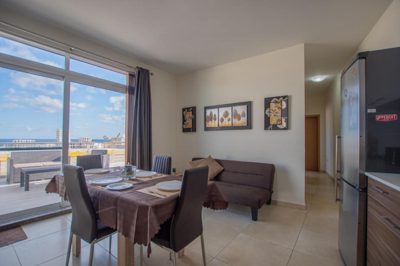 Kernice Penthouse With Sea And Country Views Of Xghajra Exteriör bild