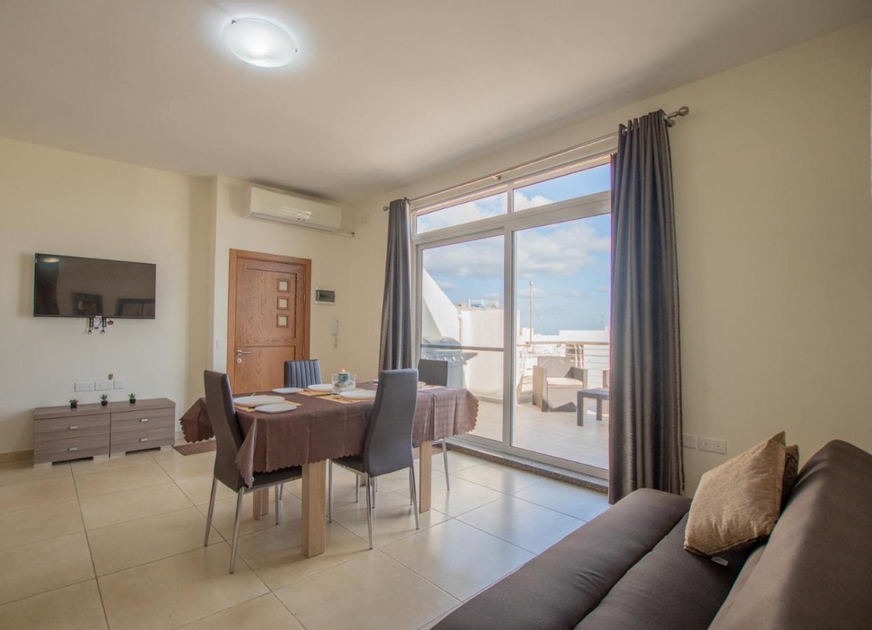 Kernice Penthouse With Sea And Country Views Of Xghajra Exteriör bild