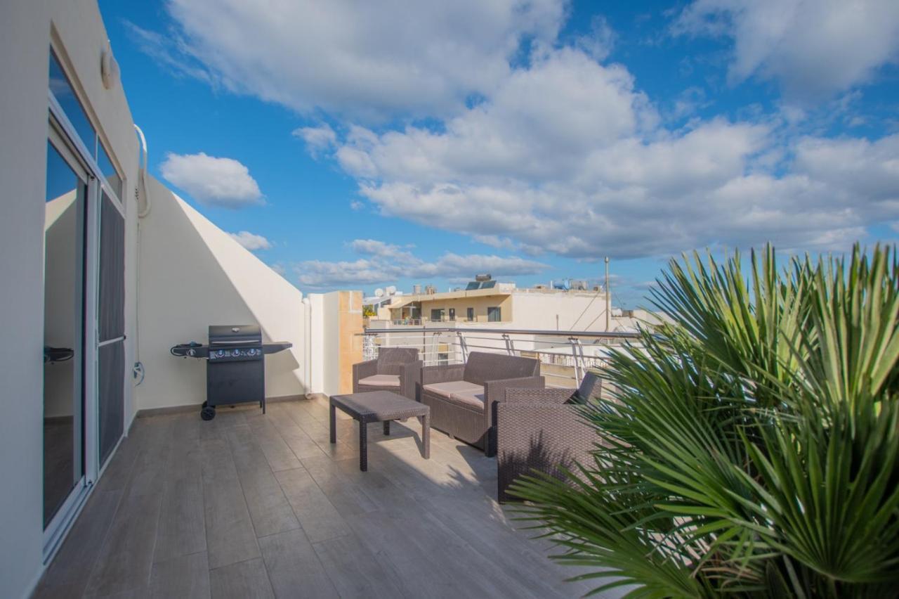 Kernice Penthouse With Sea And Country Views Of Xghajra Exteriör bild