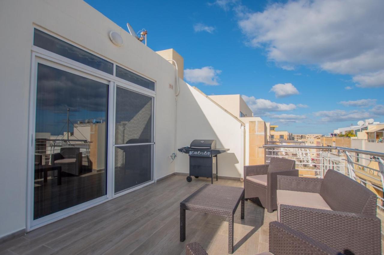 Kernice Penthouse With Sea And Country Views Of Xghajra Exteriör bild