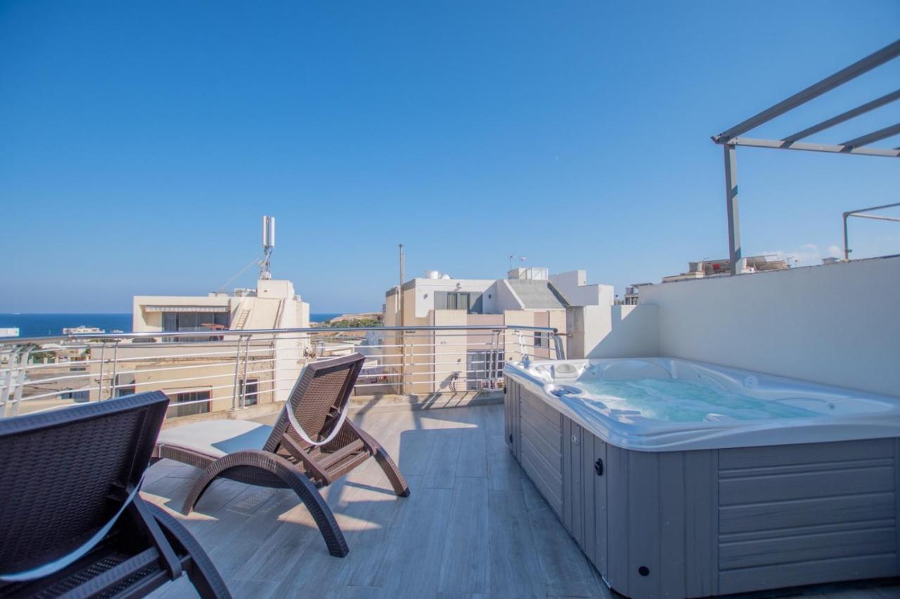 Kernice Penthouse With Sea And Country Views Of Xghajra Exteriör bild